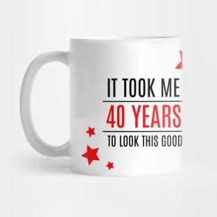 40 years Mug